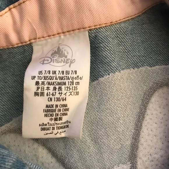 Disney Minnie, Mouse, Jean Jacket